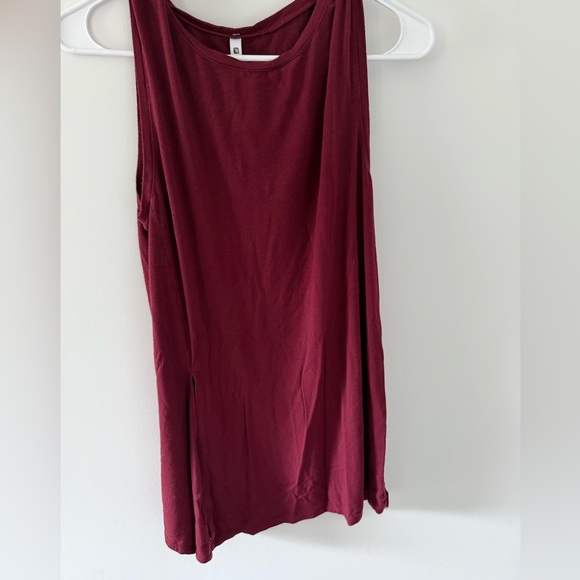 Fabletics Tunic Maroon Size XS - Picture 1 of 5